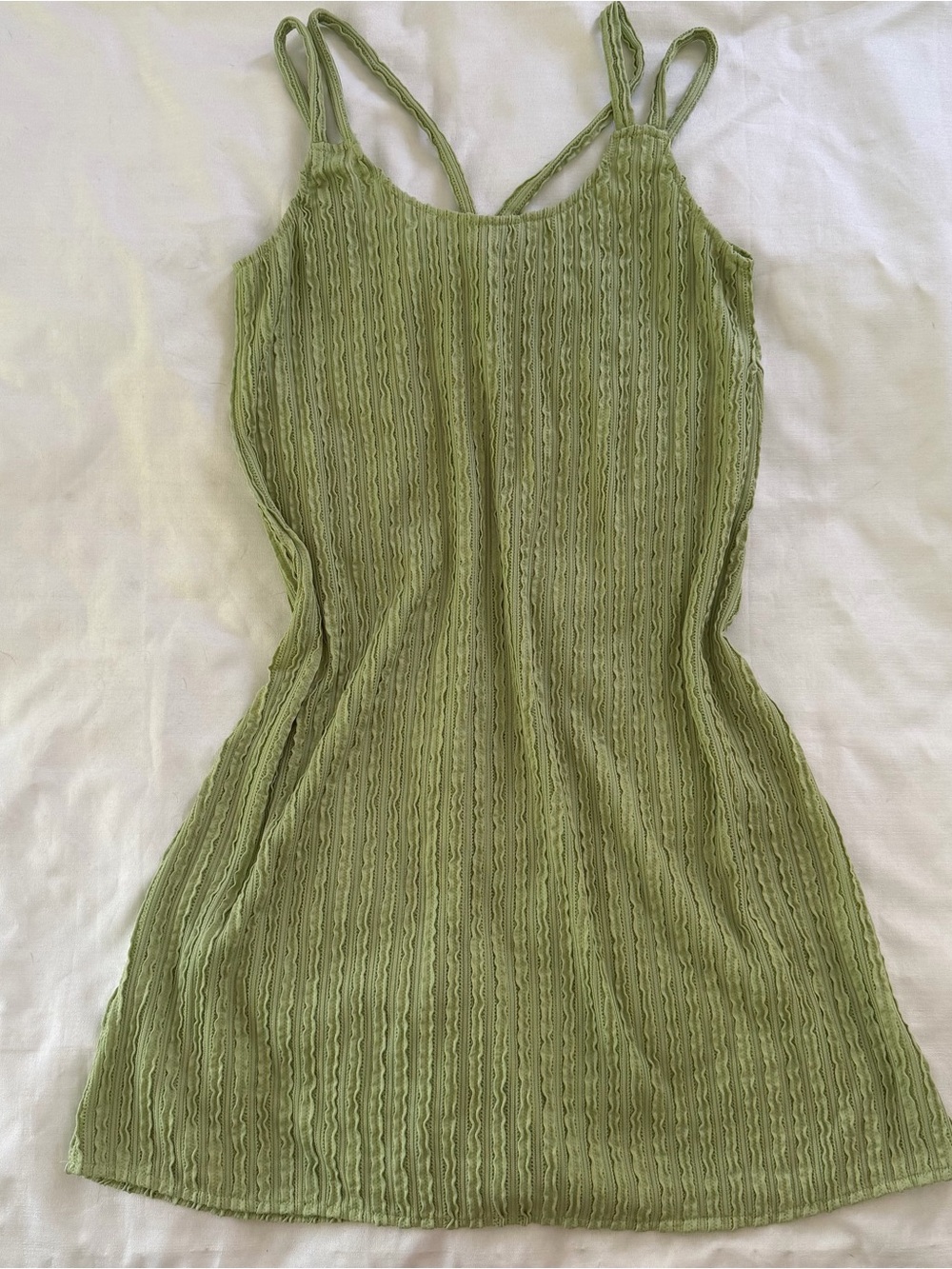 Green Amazon swim cover up size women’s small